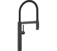 Blanco Robinet de cuisine avec douchette CULINA-S II noir mat 527464
