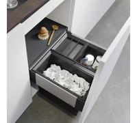 Blanco Select - Poubelle encastrable, divisée, volume 35 L 526202