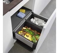 Blanco Select II Système de tri sélectif, pour meuble bas de 60 cm, 526203, 60/2