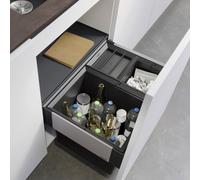 Blanco Select - Poubelle encastrable, diviséee, volume de 46 l 526205