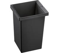BLANCO Select Poubelle 8 l Compatible avec système de tri sélectif encastrable, en Plastique, Anthracite