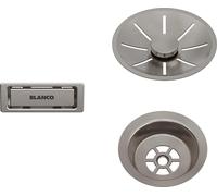 BLANCO Set de vidage et trop-plein or satiné pour cuve simple PVD or satiné