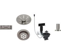 Blanco - Kit de vidage InFino, avec commande excentrique, platine 207435