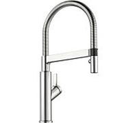 Blanco Solenta -s Mélangeur de cuisine 522407 levier droit, finition inox UltraResist
