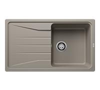 Blanco Évier de cuisine Sona 5 S – Silgranit PuraDur 86x50 cm – Tartufo (marron)