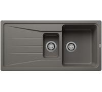 Blanco Sona 6 - Évier en silgranite, 1000x500 mm, gris 527337