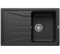 Blanco Sona 6 S Silgranit PuraDur Évier de cuisine encastrable et réversible - Gris anthracite, noir, 519662