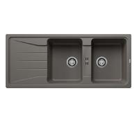 Blanco Sona 8 - Évier en Silgranit, 1160x500 mm, couleur gris 527339