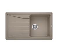 Blanco Évier de cuisine Sona 5 S – Silgranit PuraDur 86x50 cm – Tartufo (marron)