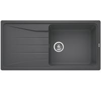 Blanco Sona 6 S Silgranit PuraDur Évier de cuisine encastrable et réversible - Gris anthracite, gris, 519690
