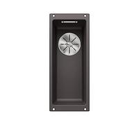 BLANCO SUBLINE 160-U - Évier de Cuisine Étroit en Granit pour Meubles Bas de 30 cm de Large - Sous Plan - SILGRANIT - Gris - 523397