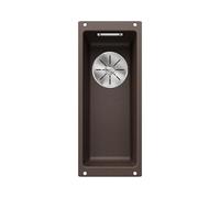 BLANCO SUBLINE 160-U - Évier de Cuisine Étroit en Granit pour Meubles Bas de 30 cm de Large - Sous Plan - SILGRANIT - Marron - 523405