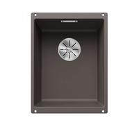 Blanco Évier sous-plan Subline 320-U Silgranit InFino 35x46 cm Gris 527343