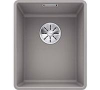 Blanco Subline 320-f évier 523418 34.7x42.7cm, PuraDur alumetallic, pour sous plan