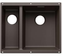 Blanco Subline 340/160 - Évier en silgranit, 56x46 mm, café 527816