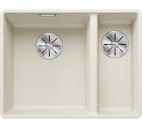 BLANCO Subline 340/160-F 527161 Silgranit Bassin principal gauche sans commande d'évacuation Blanc