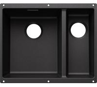 Blanco Subline 340/160-U évier en granit 52.5x40 cm noir 527818