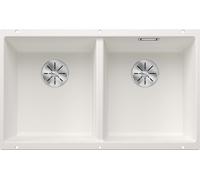 Blanco Subline 350/350-U évier en granit 70.5x40 cm blanc 523578
