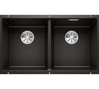 Blanco Subline 350/350 - Évier en silgranit, 76x46 cm, noir 525987