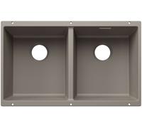 Blanco Subline 350/350 - Évier en silgranit, 76x46 cm, tartufo 527833