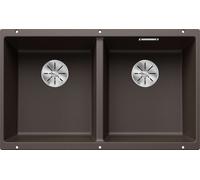 Blanco Subline 350/350 - Évier en silgranit, 76x46 mm, café 523583