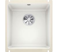 BLANCO SUBLINE 375-U, céramique PuraPlus®, blanc cristal brillant, sans vidage à distance