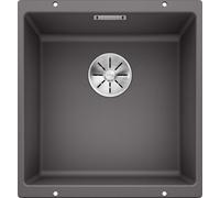 Blanco Évier de cuisine en granit Subline 400-U 40x40 cm Gris/Graphite/Onyx
