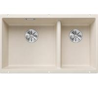 Blanco Subline 430/270-U Silgranit BLANC SOFT