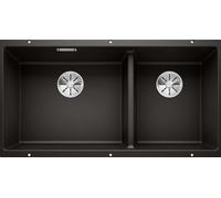 Blanco Subline 480/320 - Évier en silgranit, 86x46 cm, noir 525993