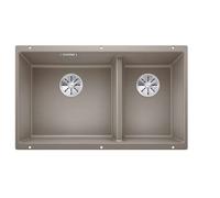 Blanco Subline 480/320 - Évier en silgranite, 86x46 cm, tartufo 523591