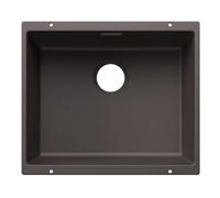 Blanco Subline 500 - Évier en silgranit, 53x46 cm, gris rocher 527798
