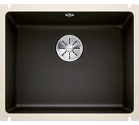 Blanco Évier céramique Subline 500-U - Sous-plan, 54,3×45,6 cm, noir 523740