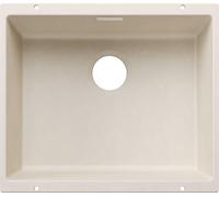 BLANCO SUBLINE 500-U pour composants colorés Evier à encastrer SILGRANIT soft white à partir de 60 cm sans bonde Télécommande