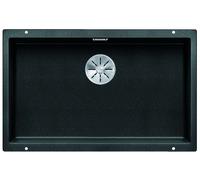 Blanco Évier Subline 700-U en granit 70x40 cm Noir (526001)