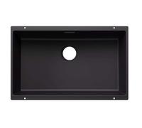 Blanco Subline 700 - Évier en silgranit, 73x46 cm, noir 527802
