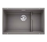 Blanco SUBLINE 700-U Évier de niveau 523454 73x46cm, PuraDur alumétallique, pour sous plan