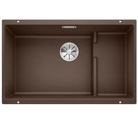 Blanco Évier Subline 700-U Level en granit 70x40 cm Marron 523461