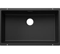 Blanco Subline 700 - Évier en silgranit, 73x46 cm, noir 527802