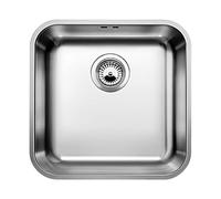 BLANCO SUPRA 400-U - Évier pour Meubles Bas de 45 cm de Large - Sous Plan - Finition Inox Brossé - 518201
