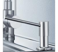 Blanco Distributeur de savon liquide Torre 521541 – Inox brossé encastrable 300 ml
