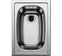 Blanco vasque à encastrer 501067 33x47x15cm, acier inoxydable, sans surface de drainage