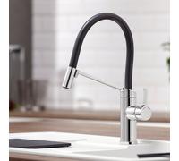 Blanco VIU-S mitigeur de cuisine sur pied chrome-vert-graphite/gris-jaune-orange 524813