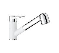 Blanco Wega II Mitigeur de cuisine pivotant, avec douchette extractible, 526421,