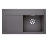 Blanco Évier de cuisine Zenar 45 S en granit 86x51 cm Gris/Graphite/Onyx 523785