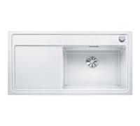 Blanco ZENAR XL 6 S DampfgarPlus évier 524056 100x51cm, PuraDur blanc , droite, avec blanc découper en bois