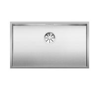 BLANCO ZEROX 700-U Durinox, Lavabo à encastrer, Rectangulaire, Acier inoxydable, Acier inoxydable, 1 bac, Rectangulaire