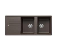 Blanco Évier en granit Zia 8 S – 116x50 cm – marron 515602