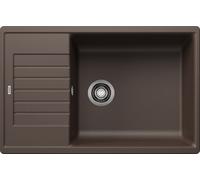 Blanco Zia XL 6 S Compact évier en granit 78x50 cm marron 523282