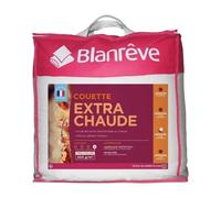 BLANREVE Couette extra chaude en microfibre - 220 x 240 cm - Blanc