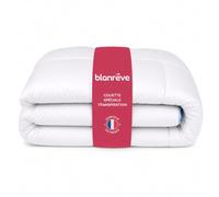 Blanrêve - Couette Légère Spéciale-Transpiration - 200g/m² - pour lit de 1 Personne - 140x200 cm - Blanc - Fabriqué en France